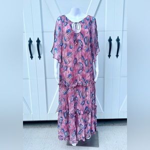 🔥Closet Clearout!🔥 Cleobella Elena Lotus Mauve Maxi Dress